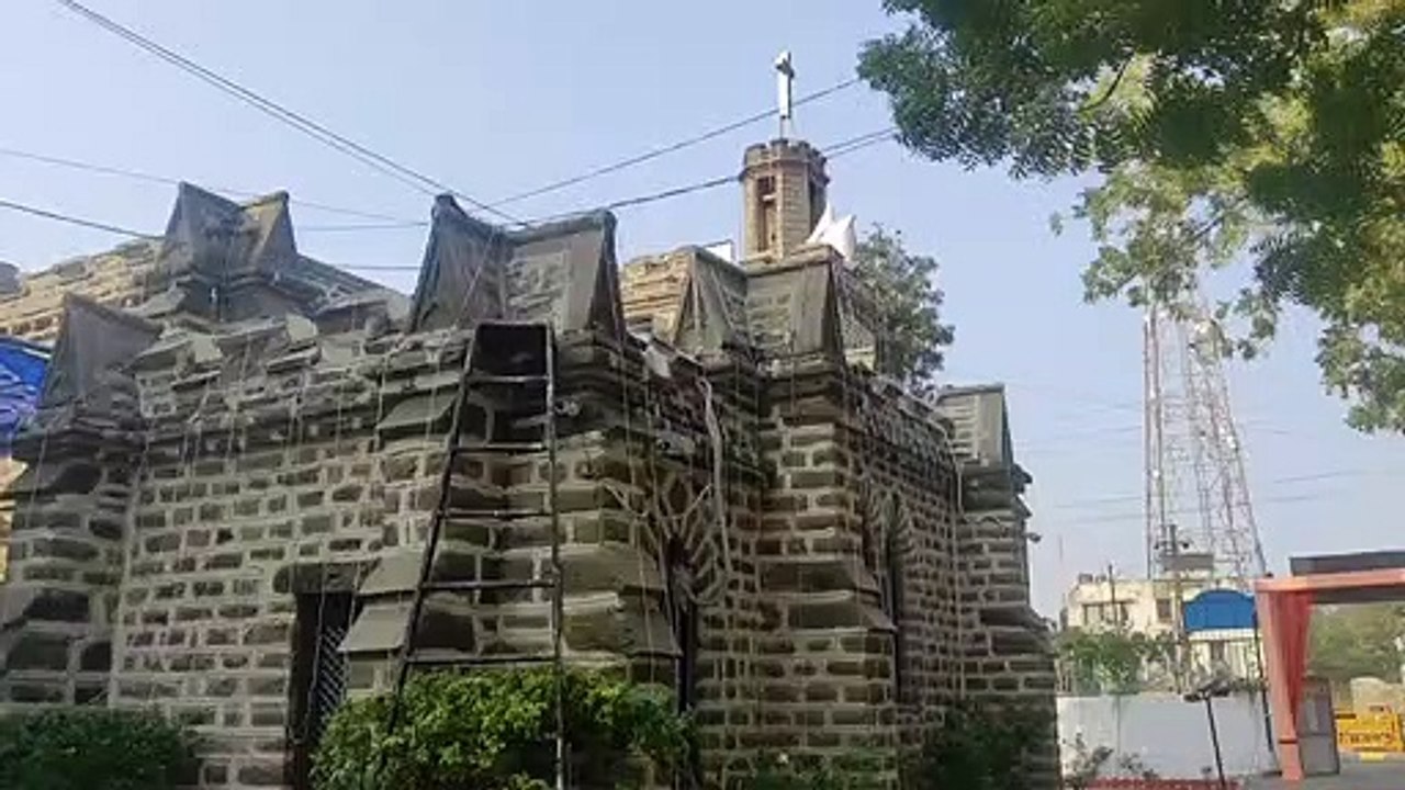 उदयपुर में ​क्रिसमस के लिए यूं सजे चर्च