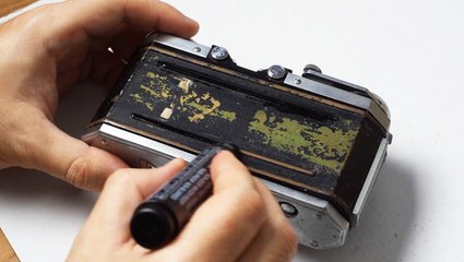 How a grimy 1960s camera is restored