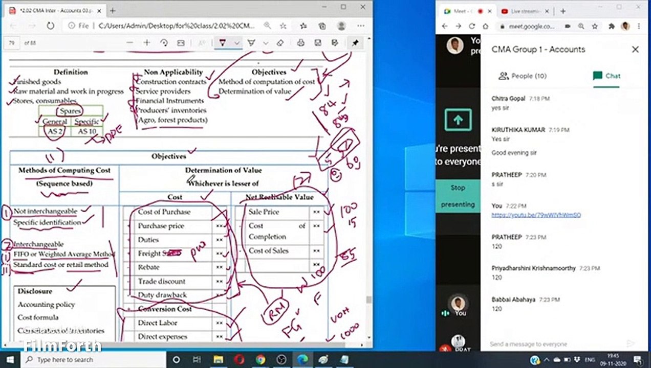 cma inter financial accounting Accounting standards tamil