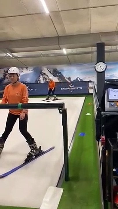 Dry Skiing Front Flip