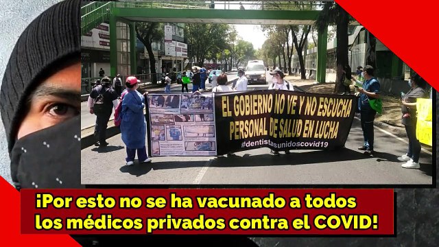 ¡Por esto no se ha vacunado a médicos privados contra el Covid!