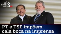 TSE censura imprensa por post que cita apoio de Lula a ditadura na Nicarágua