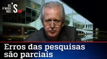 Augusto Nunes: 'Pesquisas só erraram para o lado do Bolsonaro'