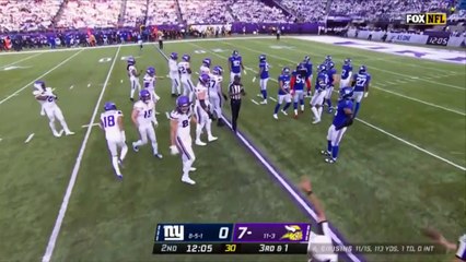 New York Giants vs. Minnesota Vikings Full Highlights 2nd QTR _ NFL Week 16_ 2022