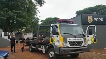 Motociclista flagrado com drogas é detido em Cascavel