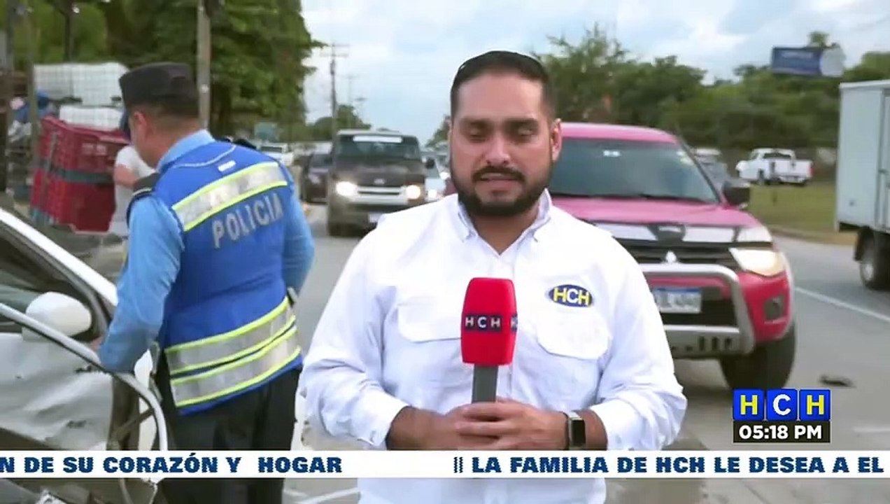 ¡Macanazo! Cuatro personas resultan lesionadas tras fuerte accidente en bulevar del Sur, SPS