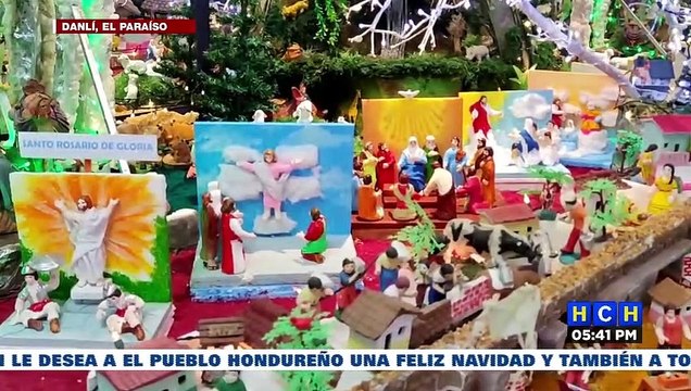 Hondureños derrochan arte a través de sus hermosos nacimientos navideños