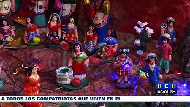 Hondureños derrochan su arte a través de hermosos nacimientos navideños