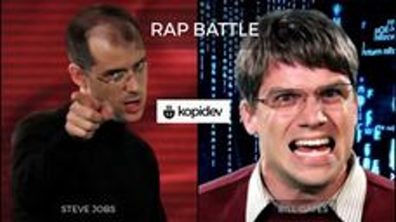 Rap Battle Steve Jobs vs Bill Gates - video Dailymotion
