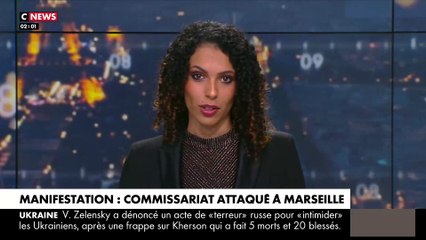 Fusillade à Paris - La manifestation des Kurdes à Marseille dégénère avec l'attaque d'un commissariat et des voitures de police incendiées