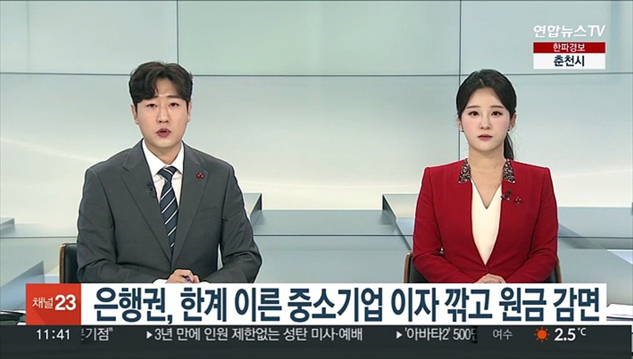 은행권, 한계 이른 중소기업 이자 깎고 원금 감면