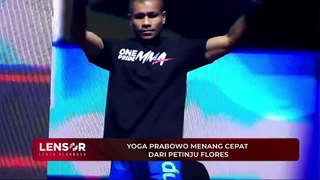 ONE PRIDE MMA YOGA PRABOWO MENANG CEPAT DARI PETINJU FLORES