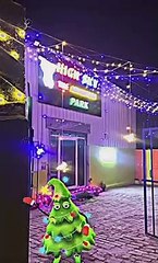 High sky adventure park Meerut decorations for Christmas Day