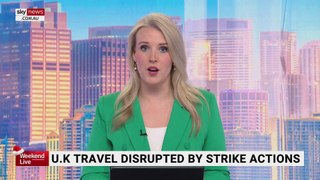 UK travel in turmoil as strike actions continues