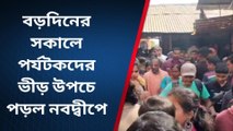 নদীয়া: পর্যটকদের উপচে পড়া ভিড়, বাড়তি ভেসেল ফেরিঘাটে