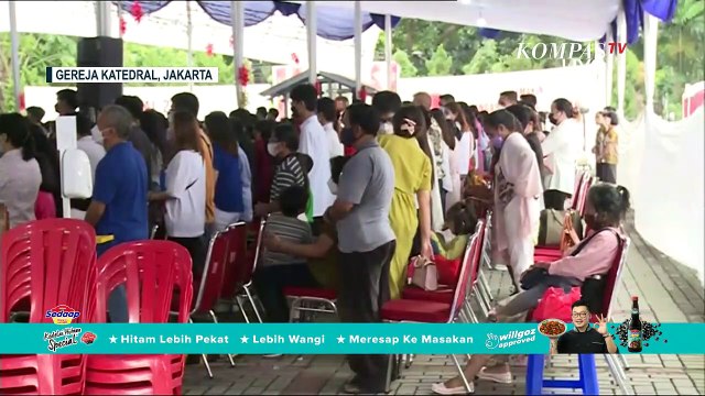Pantauan Situasi Pelaksanaan Misa Natal di Gereja Katedral Jakarta dan Makassar!