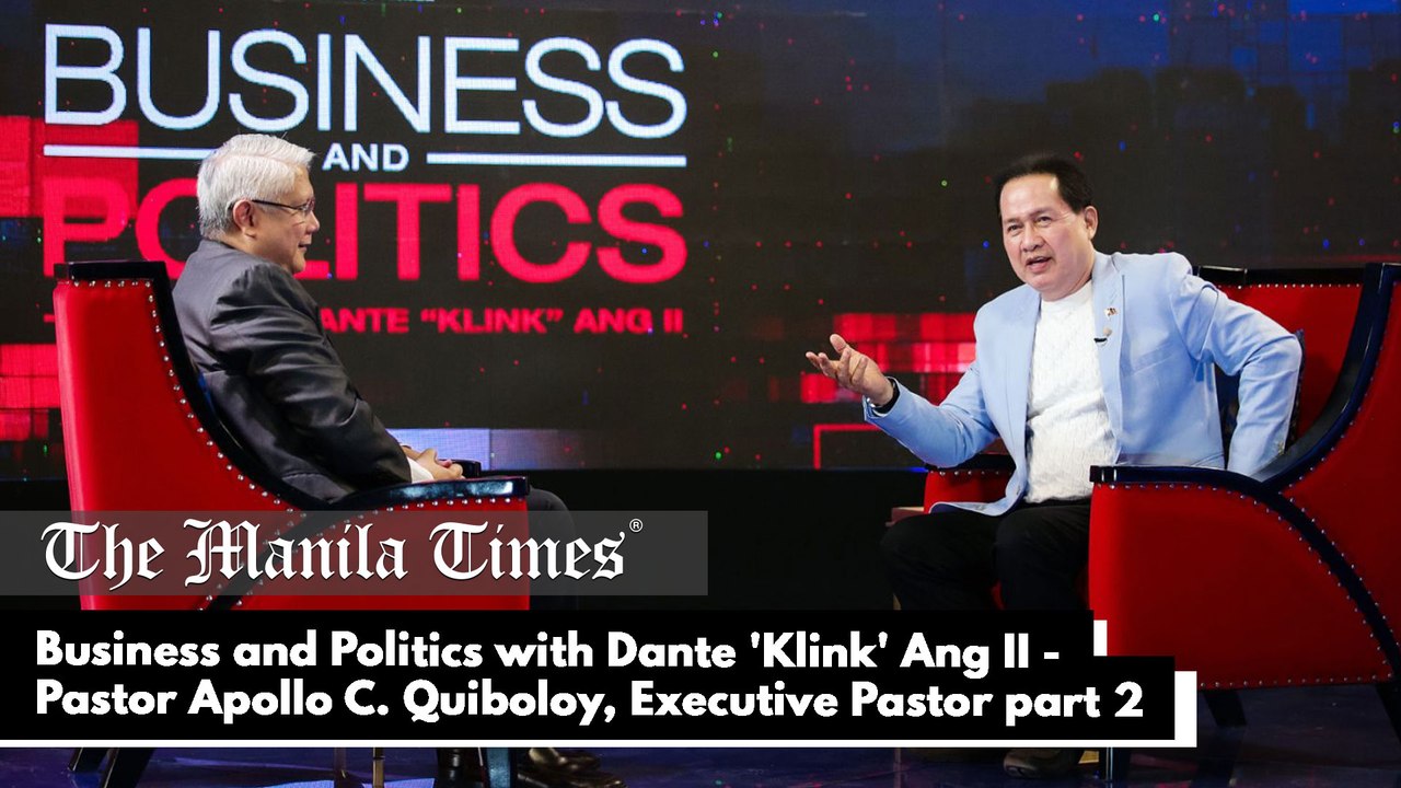 Business and Politics with Dante 'Klink' Ang II...