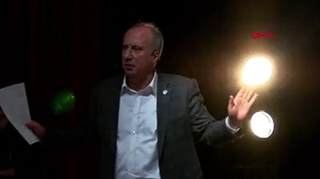 Muharrem İnce: 100 bin kişi imza verirse aday olacağım