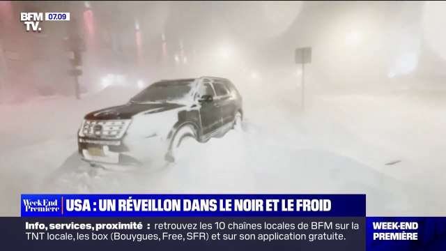 Tempête aux États-Unis: les Américains coincés sous la neige pour le week-end de Noël