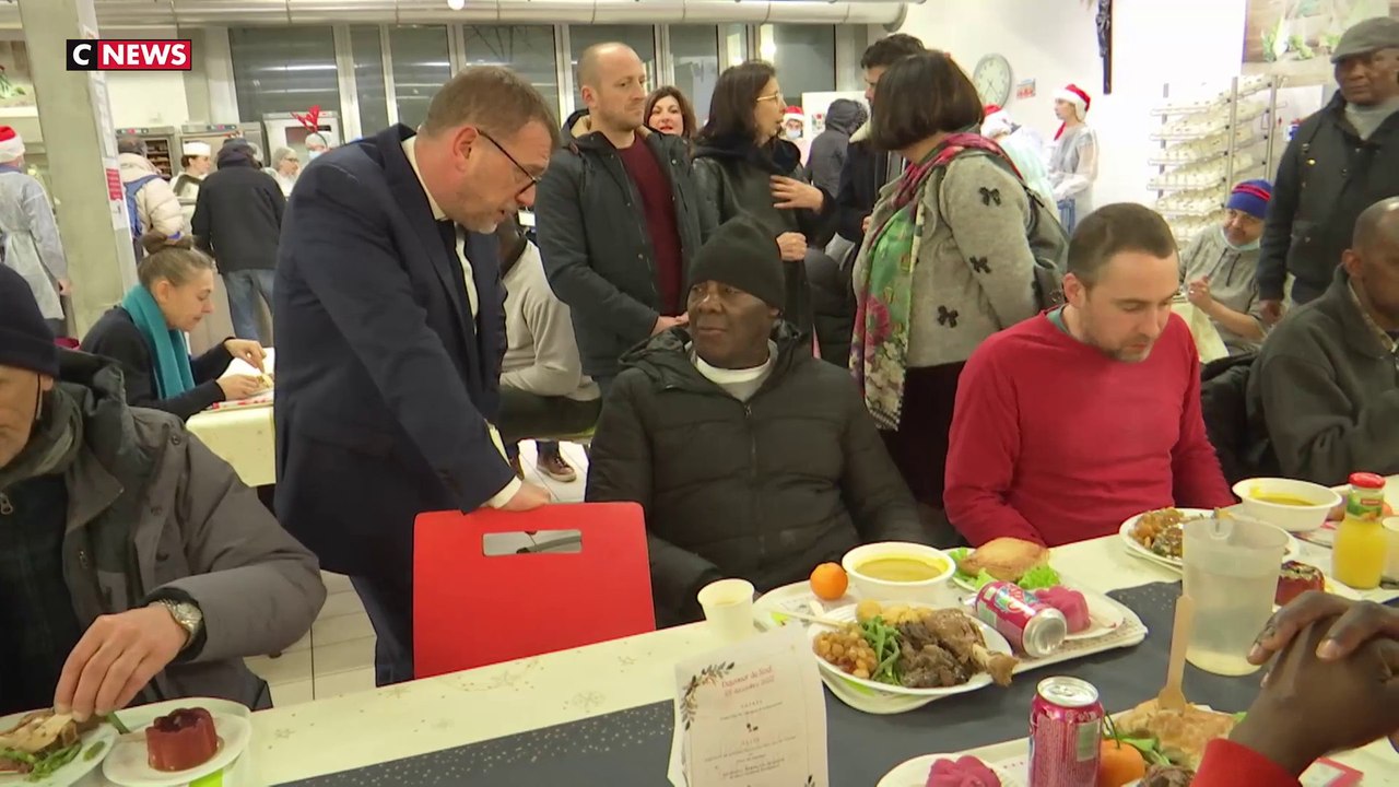 Le centre d’hébergement de la Mie de Pain offre un repas de Noël à 700 personnes démunies