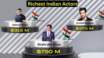 Who is the No 1 richest actor in India||India के 10 सबसे अमीर एक्टर ||FactYacked  video highlights richest Indian actor in 2022 Top 10 richest Bollywood actor 2022 Top 20 richest actor in India rechist actor in south India richest actor in Hollywood    #f