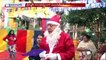 Santa Claus Distributes Sanitizers & Masks On Eve Of Christmas _ Christmas Celebrations 2022 _ V6
