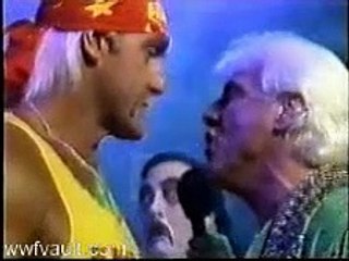 Hulk Hogan vs. Ric Flair and Undertaker