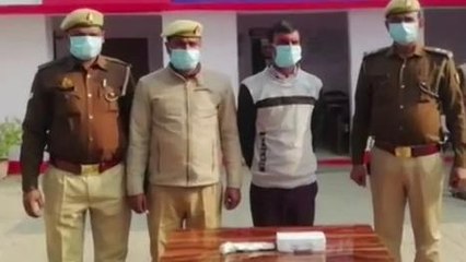 सीतापुर: पच्चीस हजार रूपये का इनामिया अभियुक्त चढ़ा पुलिस के हत्थे