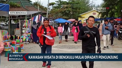 Kawasan Wisata di Bengkulu Mulai Dipadati Pengunjung