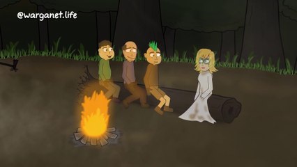 Kartun Horor Hantu Pendaki - Warganet Life