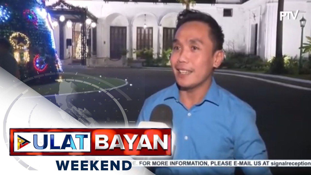 PBBM, nasilayan ang mga nagtungo sa Palasyo para sa huling Simbang Gabi at Noche Buena