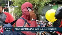 Berbagi Kasih, Spider-man Cabang Sukoharjo Bagikan Kado Natal untuk Anak Yatim Piatu!