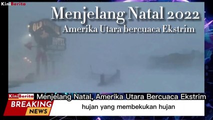 Cuaca Ekstrem di Amerika Utara Jelang Natal ❄️: Warga Diminta Waspada