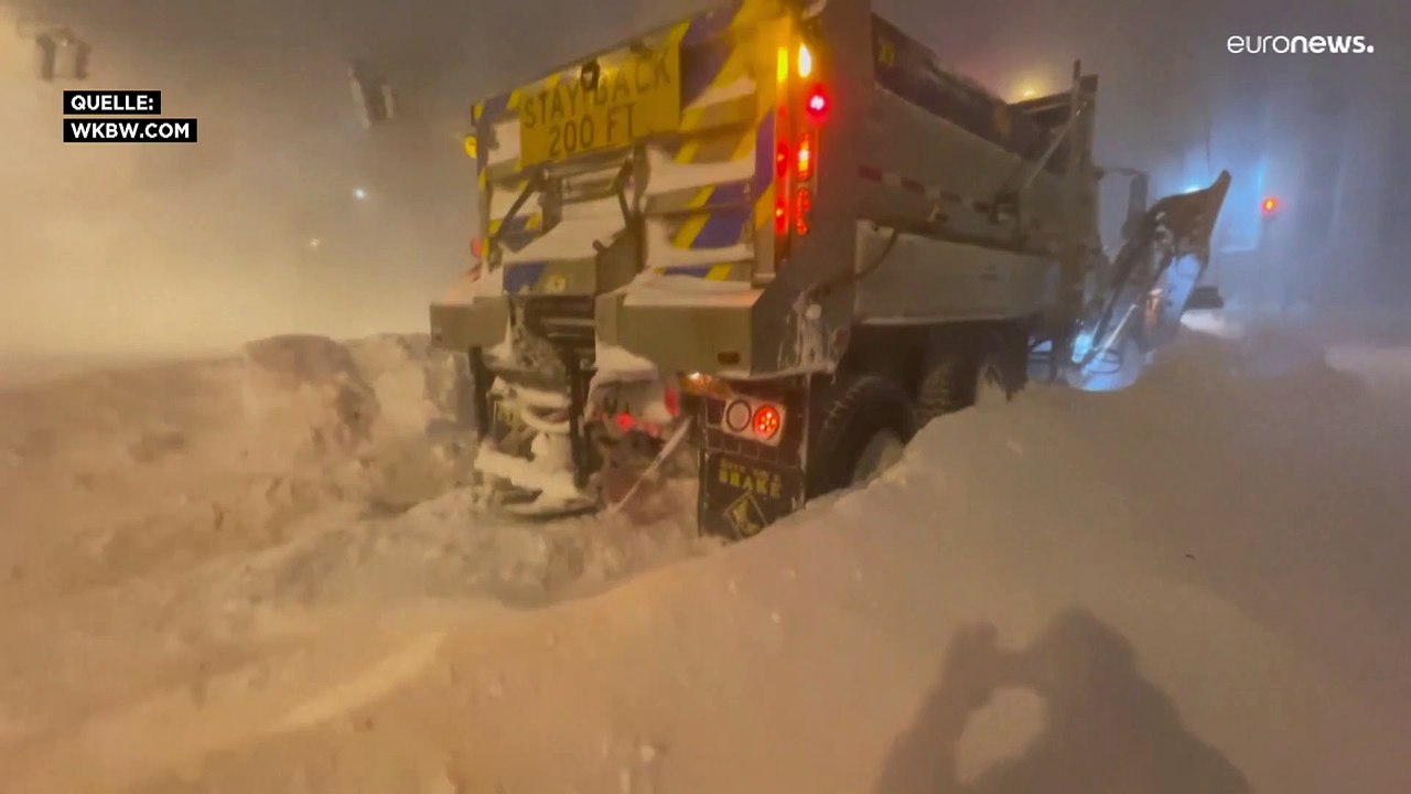 Wetter-Spuk in den USA: 70 Zentimeter Schnee in einer Nacht und schon bald wieder 30 Grad rauf