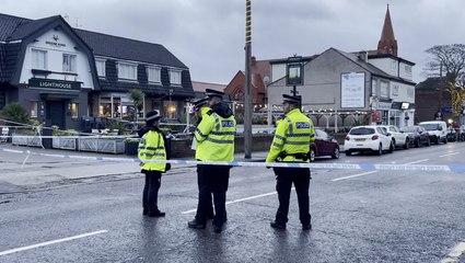Police cordon off Wallasey pub after woman shot dead in Christmas Eve shooting