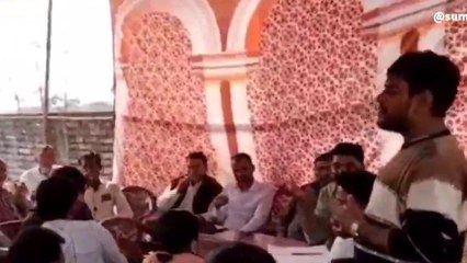 पूर्णिया: सरकारी योजनाओं की जानकारी दिए जाने को लेकर ग्राम सभा किया आयोजन