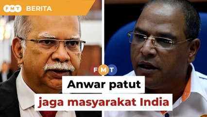 Anwar patut jaga masyarakat India, kata Ramasamy