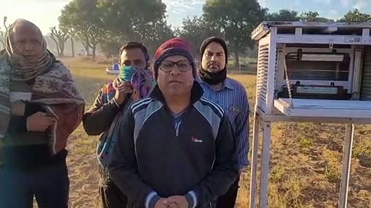 राजस्थान में कड़ाके की सर्दी का दौर शुरू, जोबनेर में -1 डिग्री पहुंचा तापमान