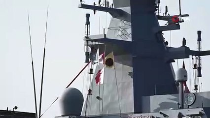 Kardeş ülke duyurdu: Türk savaş gemisi bölgeye ulaştı