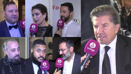 وليد توفيق أبرزهم.. "جوائز بيروت الذهبية" تكرم نجوما احتفاء بعيد الميلاد