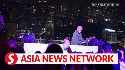 The Straits Times | Jackson Wang's dance pool party on Christmas Eve
