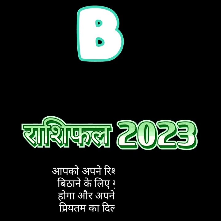 People With Name B  | Yearly Horoscope 2023