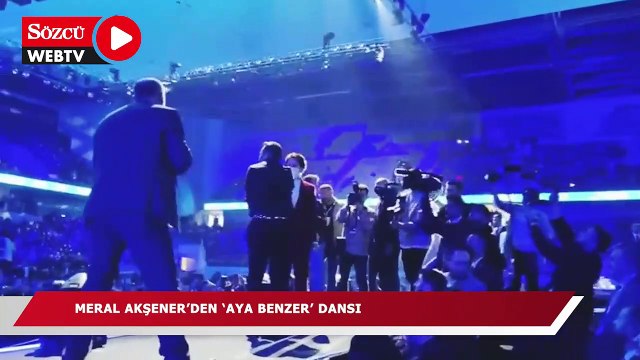 Meral Akşener'den 'Aya Benzer' dansı