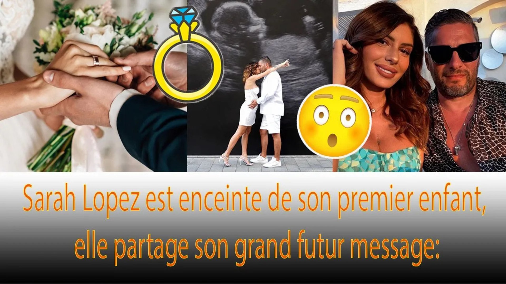 Sarah Lopez : bébé et maintenant le mariage, elle fait une grande annonce  ❗❗ - video Dailymotion