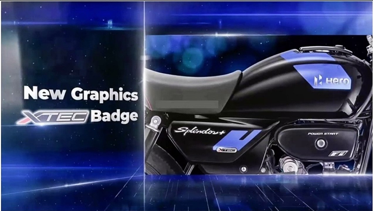 hero splendor Plus XTec New Graphics