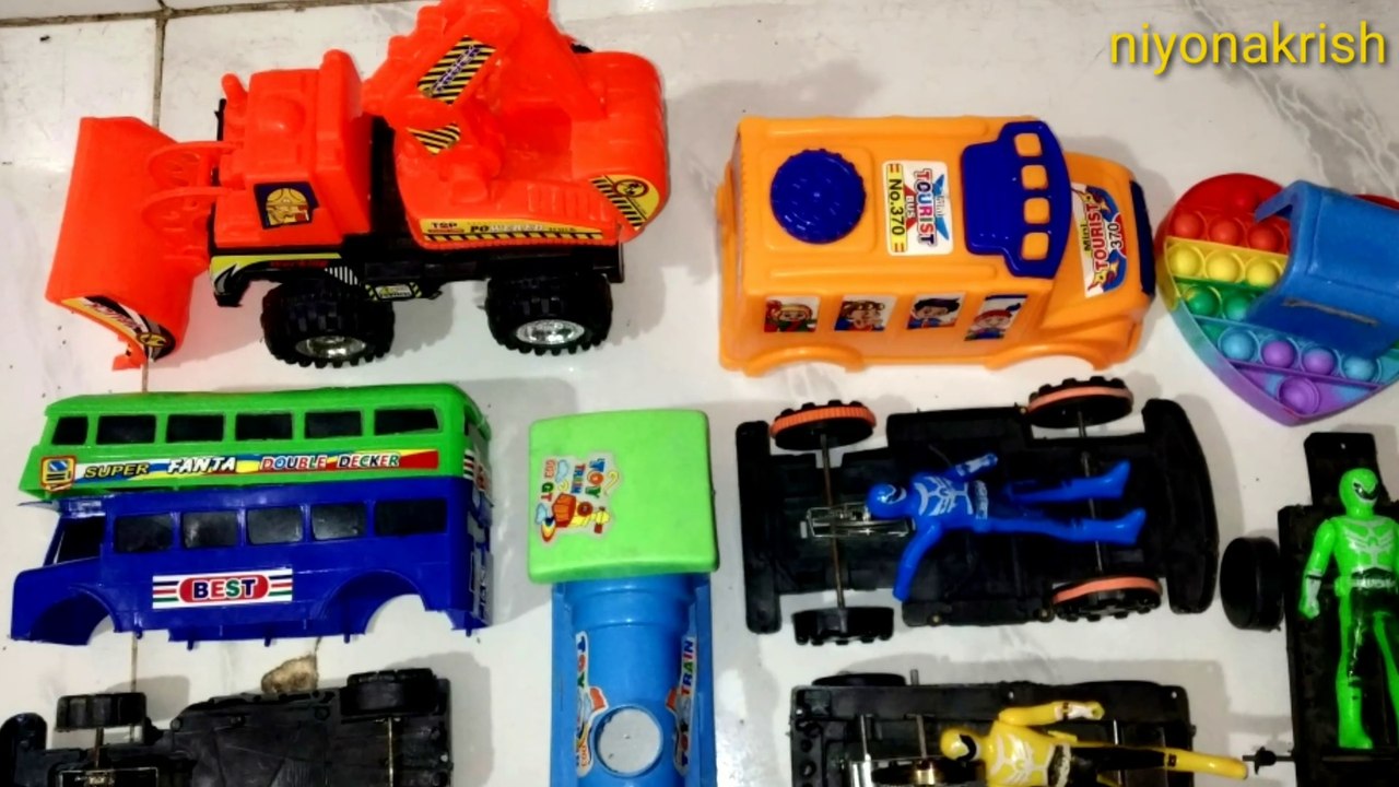 Gadi wala cartoon। train track। JCB machine।kids toys video