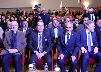 Yeniden Refah Partisi Genel Başkanı Erbakan, Elazığ'da konuştu