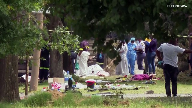 Explosão devastadora de camião-cisterna na África do Sul