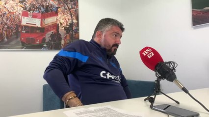 Su padre a Gattuso: "Como digas que no, te doy una hos..."