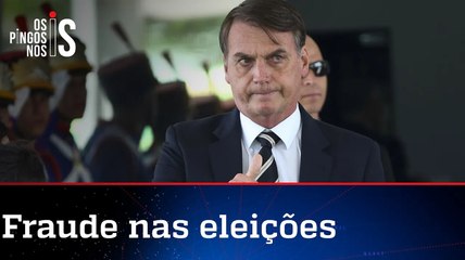 Bolsonaro reafirma veto ao fundão e promete comprovar fraude na eleição